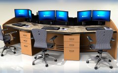 監(jiān)控操作臺高度如何設(shè)計？