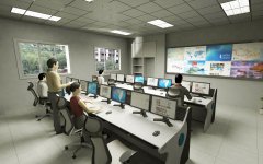 監(jiān)控中心與監(jiān)控操作臺(tái)線纜如何連接？