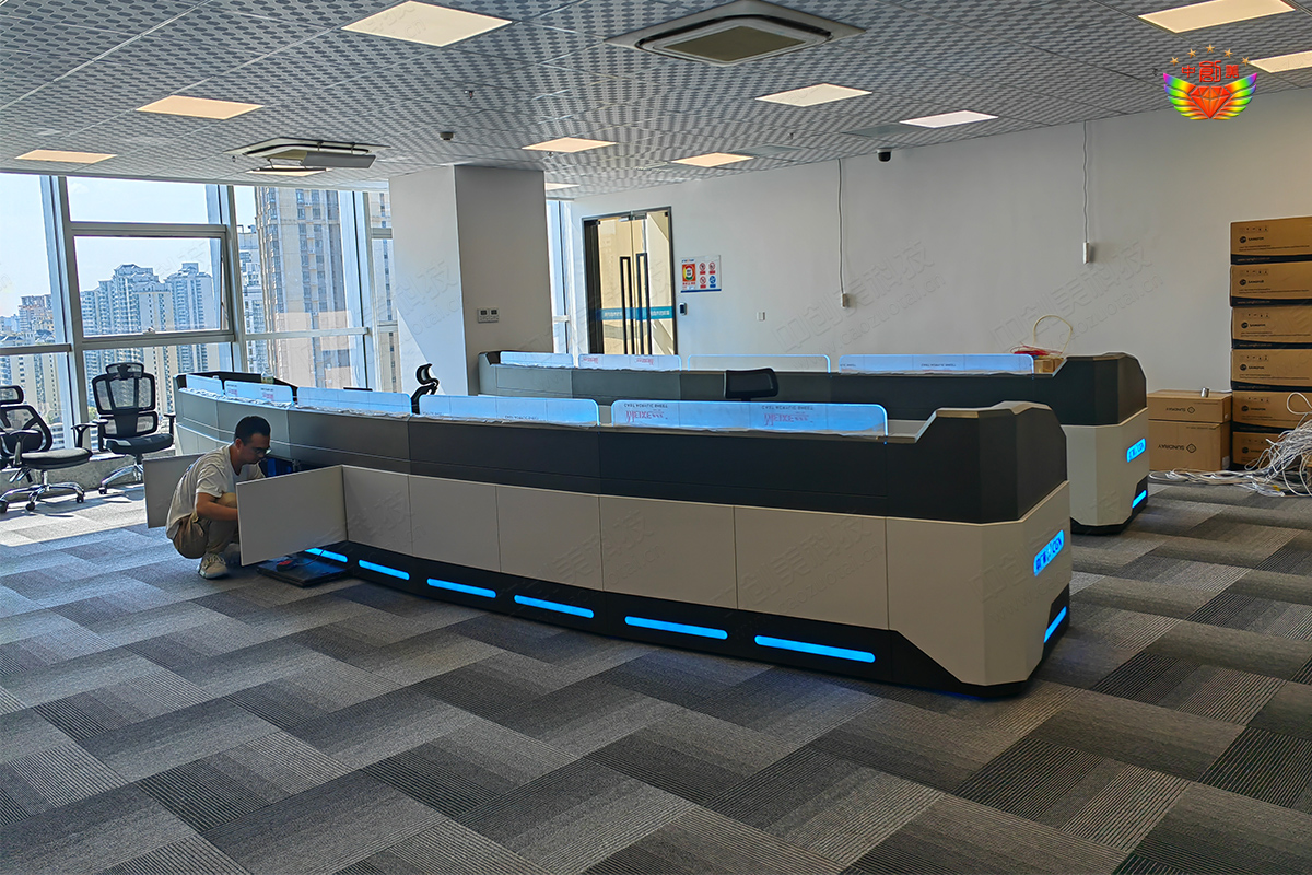 智慧城市指揮中心監(jiān)控操作臺(tái)樣式圖